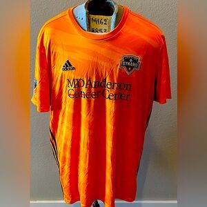 Houston Dynamo adidas 2019 Primary Authentic Jersey - Orange Men’s Size XX Large